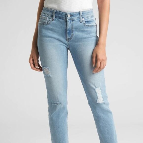 GAP Denim - GAP Low Rise Straight Crop Jeans